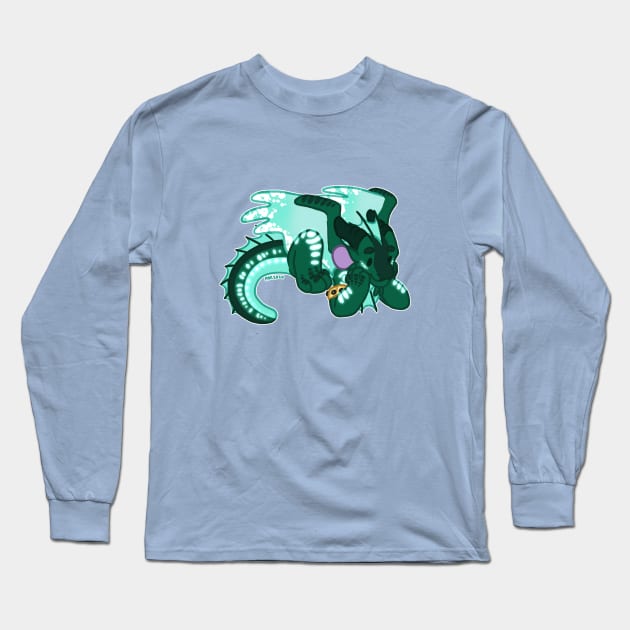 Turtle Long Sleeve T-Shirt by Studio Maverick Art